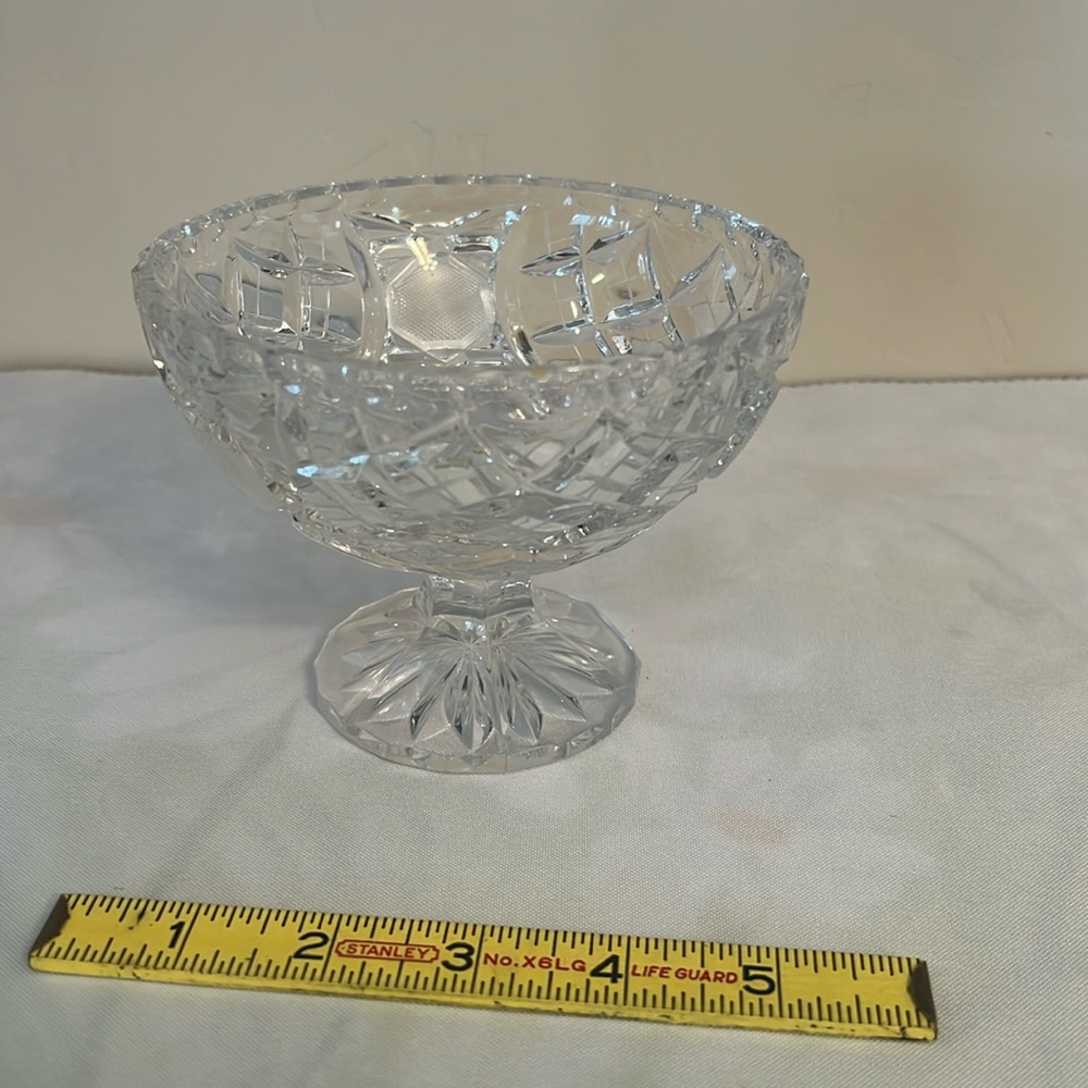 Beautiful crystal candy dish